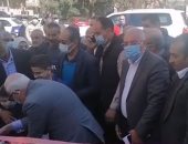 افتتاح شارع البدرى فرغلى فى بورسعيد بعد أيام من وفاة البرلمانى السابق.. فيديو