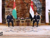الرئيس السيسى على مواقع التواصل: شرفت باستقبال رئيس غينيا بيساو بالاتحادية