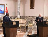 الرئيس السيسي: ناقشت مع رئيس غينيا بيساو ملف سد النهضة وموقفنا ثابت بالتوصل لاتفاق ملزم