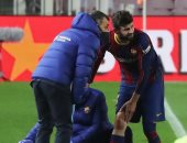 بيكيه يسابق الزمن للحاق بكلاسيكو برشلونة وريال مدريد فى الليجا