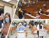 انتظام امتحانات الفصل الدراسى الأول بالجامعات للأسبوع الثانى.. تعقيم اللجان قبل وبعد دخول الطلاب.. قياس درجات الحرارة على البوابات.. القيادات الجامعية: بدء أعمال الكنترولات.. ويعلنون الجاهزية للترم الثانى