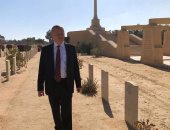 سفير روسيا بالقاهرة يزور الأماكن التذكارية بالعلمين