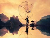 100 صورة عالمية.. "صباح الرزق" الصيد على الطريقة القديمة فى الصين 