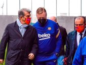 تعليق مصير كومان فى برشلونة 