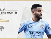 رياض محرز يحصد جائزة أفضل لاعب فى مانشستر سيتى خلال شهر فبراير