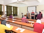 انتظام امتحانات الدراسات العليا بجامعة أسيوط وسط إجراءات احترازية مشددة