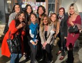 تورتة وبلالين.. يسرا تحتفل بعيد ميلادها وسط أصدقائها بحضور بوسى شلبى "صور"