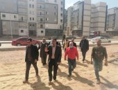 رئيس جهاز بدر  يتفقد سكن موظفى العاصمة الإدارية الجديدة بالمرحلة الأولى