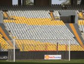 صور .. هدوء باستاد برج العرب قبل قمة الإسماعيلى والأهلى بالدورى الليلة