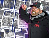 ليفربول يسجل 100 هدف بدوري أبطال اوروبا تحت قيادة يورجن كلوب