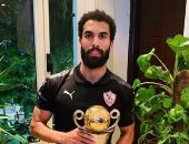 محمود عبد العزيز لاعب الزمالك يخوض تدريبات خاصة بعد مواجهة بيراميدز