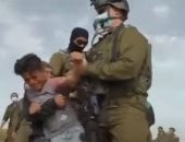 لحظة اعتقال إسرائيل خمسة أطفال فلسطينيين بزعم جمع نباتات جنوب الخليل