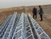 تنفيذ مشروعات كهرباء لأهالى قرى نخل بوسط سيناء ضمن مبادرة "حياة كريمة"