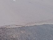 غلق إحدى حارات كوبرى بلطيم على الطريق الدولى بسبب هبوط أرضى