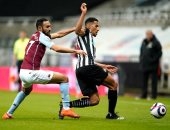 نيوكاسل يتعادل مع أستون فيلا فى البريميرليج بمشاركة تريزيجيه والمحمدي