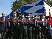 وزير الزراعة يفتتح معرض زهور الربيع الـ88 بحديقة الأورمان.. صور