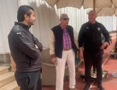 رئيس الزمالك يؤازر اللاعبين فى التدريب الأخير قبل لقاء الترجى التونسى