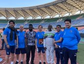 بعثة المريخ السودانى تلتقى بيراميدز باستاد تنزانيا الوطنى.. صور