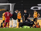 وولفرهامبتون ضد ليفربول.. إصابة خطيرة لحارس "الذئاب" بعد هدف صلاح الملغى