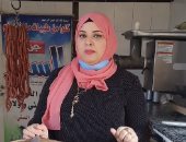 الجميلة والساطور.. آلاء بنت الشرقية الجدعة تعمل بالجزارة: بحلم أطور المهنة.. فيديو