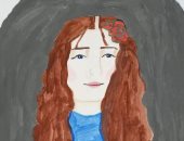 الطفلة "ملك" من الإسكندرية تعبر عن أحلامها بتجسيد موهبتها بالرسم