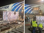 الصحة تستقبل 300 ألف جرعة من لقاح كورونا هدية من الصين لمصر بمطار القاهرة.. الوزارة: اللقاح أثبت فاعلية بنسبة 86٪ فى الوقاية من كوفيد 19.. وزيرة الصحة: لقاح أسترازينيكا آمن 100% ولا علاقة له بالجلطات.. صور