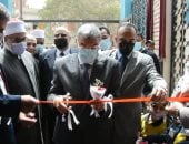 محافظ المنيا يفتتح مشروعات خدمية ضمن احتفالات العيد القومى للمحافظة