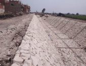 تبطين ترعة النعامنة بطول 8.5 كم وبتكلفة 35 مليون جنيه بمنيا القمح فى الشرقية