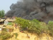 حريق يدمر آلاف المساكن في مخيمات اللاجئين الروهينجا ببنجلادش