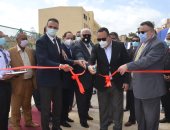 رئيس جامعة الإسكندرية يفتتح مجمع ملاعب بكلية التربية الرياضية
