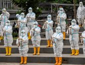 بعزف الموسيقى.. إندونيسيا تحيى الذكرى الأولى لضحايا كورونا.. ألبوم صور 