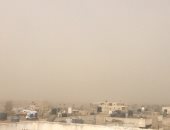 عاصفة ترابية تغطى أجواء محافظة شمال سيناء لليوم الثانى.. فيديو