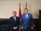 النائب عماد خليل يبحث مع "القابضة للصوامع" دعم ميناء كوم أبو راضى ببنى سويف