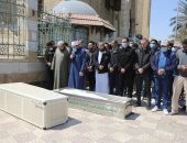 وصول جثمان المخرج هانى إسماعيل إلى مسجد الحصرى لأداء صلاة الجنازة