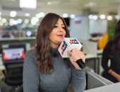 شذى تحتفل بـ"مقلوبة حياتى" بتليفزيون اليوم السابع 