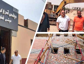 البدء فى تنفيذ 71 مشروعًا لـ"حياة كريمة" بأسوان.. الصرف الصحى يغير واقع قرى أقليت.. الوحدات الصحية تساعد على إنقاذ أرواح المواطنين بالمنشية.. مدارس لخفض كثافة الطلاب فى الرديسية.. وإنارة ورصف الطرق لمنع الحوادث