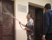 مبادرة شبابية بقرية فى كفر الشيخ لتطهير الشوارع ضد كورونا وتوفير شنط رمضان