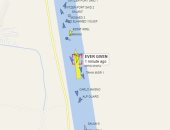  تحريك السفينة إيفير جيفن لمنطقة البحيرات تمهيدا لعودة الملاحة بالقناة