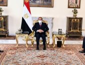 الرئيس السيسى خلال استقباله وزير الشئون الخارجية الكرواتى: نتطلع إلى زيادة معدلات التبادل التجارى وتطوير التعاون الاقتصادى.. حريصون على مكافحة الهجرة غير الشرعية والجهود المصرية تصدت بنجاح لانتقال اللاجئين