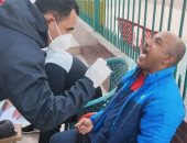 الطلائع يجرى مسحة كورونا استعداداً لمواجهة المصرى بالدوري..صور.. 