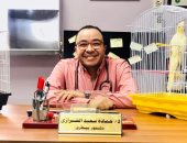 حسام داغر طبيب بيطرى فى مسلسل "أحسن أب" مع على ربيع