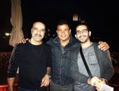محمد سعد فى صورة مع عمرو دياب وأحمد حلمى: أصدقاء العمر