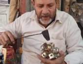 أقدم ورشة لتصنيع الفوانيس فى بنى سويف.. هنا زمن الفوانيس الجميل.. فيديو