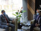 محافظ أسوان يستقبل وزير القوى العاملة فى بداية جولته للمحافظة.. صور