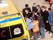 إصابة رجل إطفاء وشخصين باختناقات نتيجة حريق فى بورسعيد.. صور