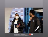 بعد ساعات من أزمته مع بيراميدز.. أحمد فتحى ينشر صورته مع المهدي سليمان