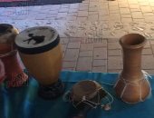 شاهد.. آلات إيقاعية قديمة من صحراء تونس تعود للحياة فى أيام الشارقة التراثية