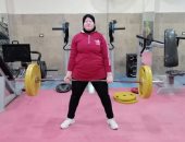 لا تعرف المستحيل.. الطالبة آية حمادة بطلة الجمهورية لرفع الأثقال للمكفوفين 3 مرات