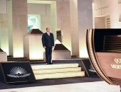 الرئيس السيسى يستقبل ملوك مصر القديمة على أبواب متحف الحضارة