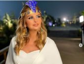 يسرا بعد مشاركتها فى موكب المومياوات الملكية: "مصر تبهر العالم".. صور